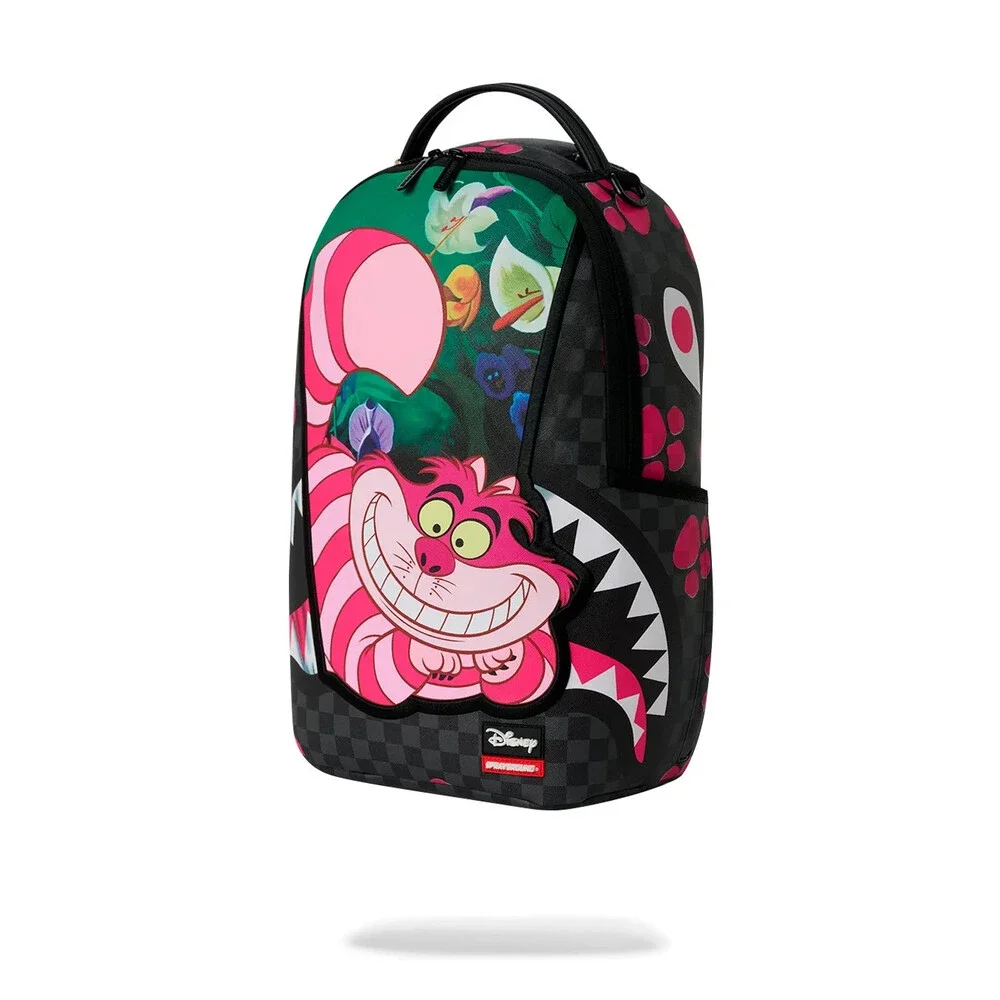 Sprayground Disney Alice In Wonderland Cheshire Cat Mad Shark Backpack SPR309
